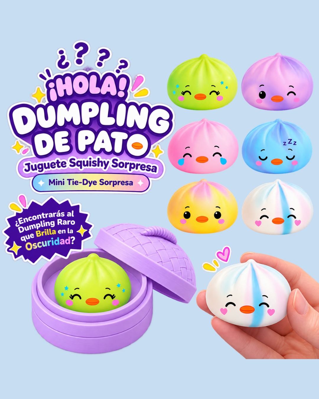 Dumpling Misterioso - Tie-Dye