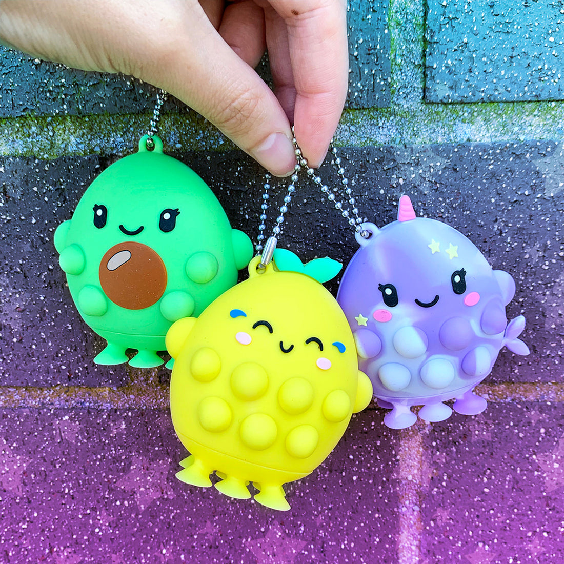 Pop Rocker Keychains – Squishies Costa Rica